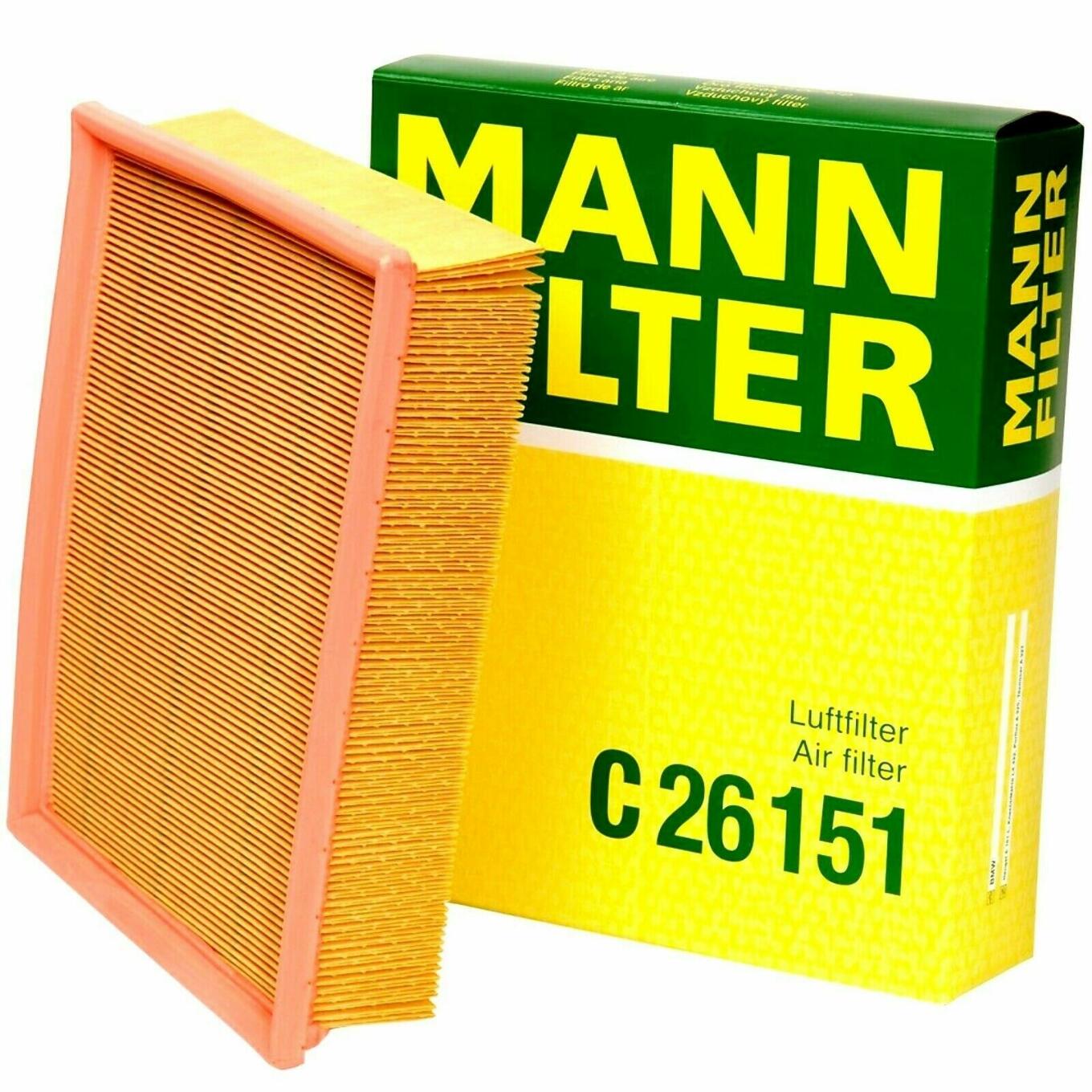 BMW Engine Air Filter 13721736675 - MANN-FILTER C26151